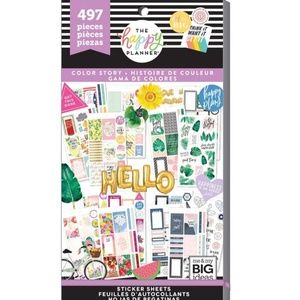 Color Story 497 Sticker Book The Happy Planner New
